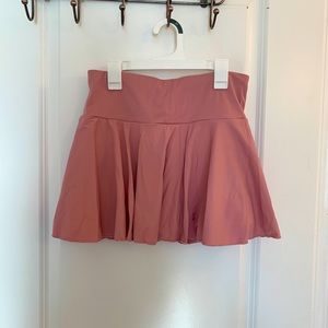 NEW Pink Halara Everyday 2–in-1 Tennis skirt M